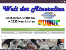 Tablet Screenshot of egger-austria.at